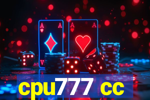 cpu777 cc